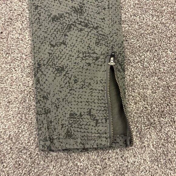 Banana Republic Womens Skinny Fit Pants Size 28 / 6 Gray Zip Hem Stretch NWT $79 - Picture 5 of 16